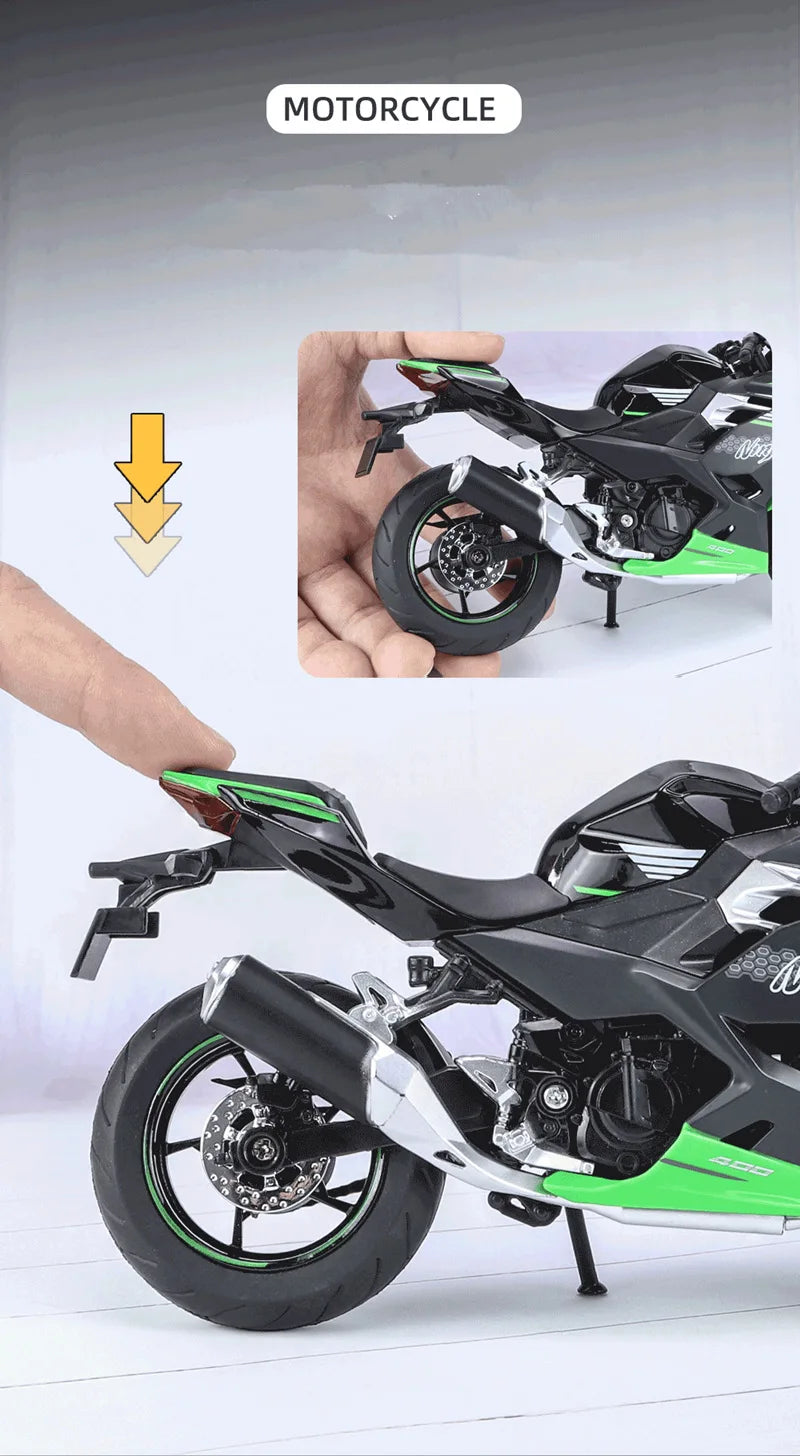 KAWASAKI NINJA 4000 - Moto de aleación 1:12