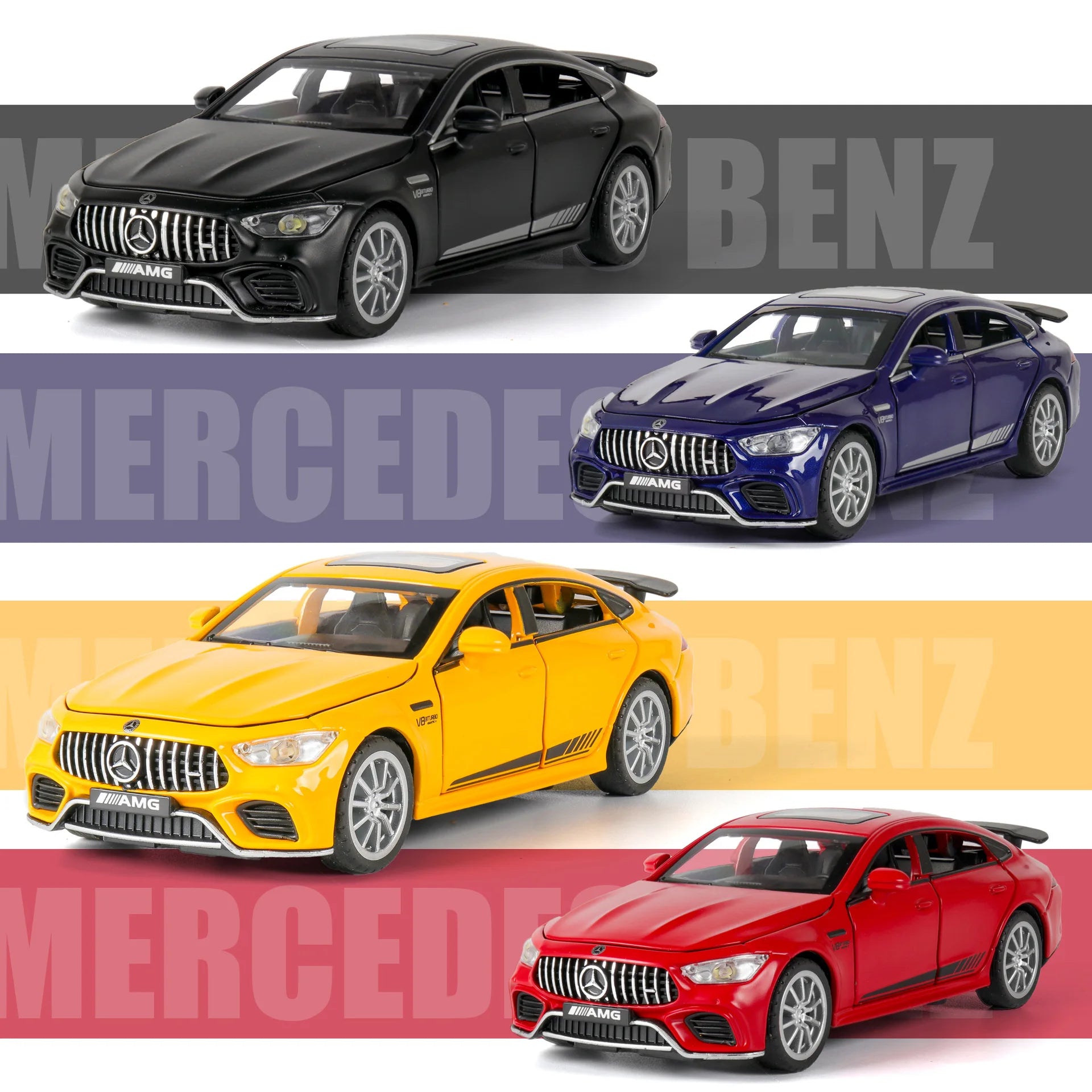 MERCEDES BENZ AMG GT63 - Coche de aleación 1:32
