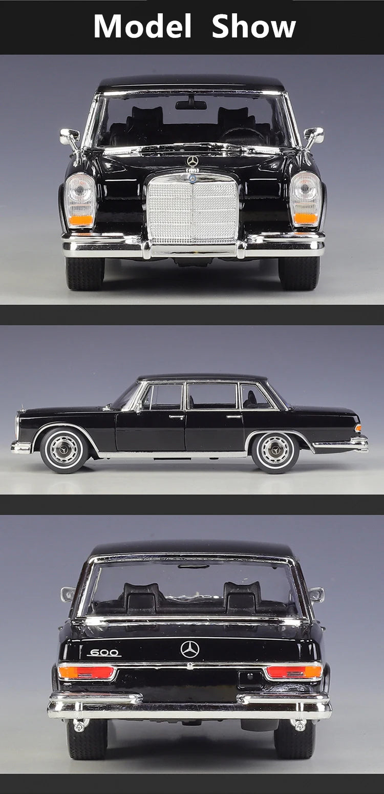 MERCEDES BENZ 600 - Coche de aleación 1:24