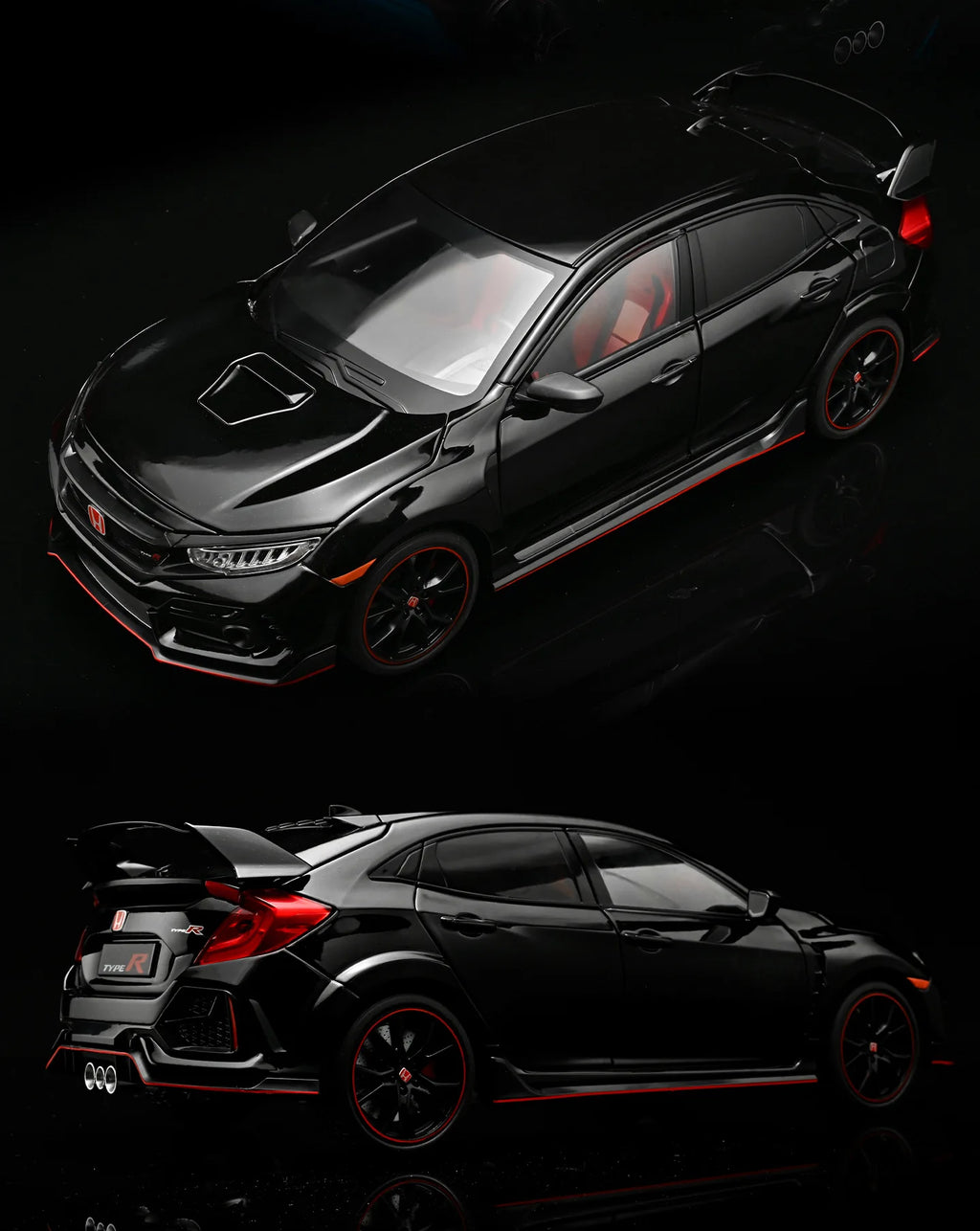 HONDA CIVIC TYPE R FK8 - COCHE DE ALEACIÓN 1:18