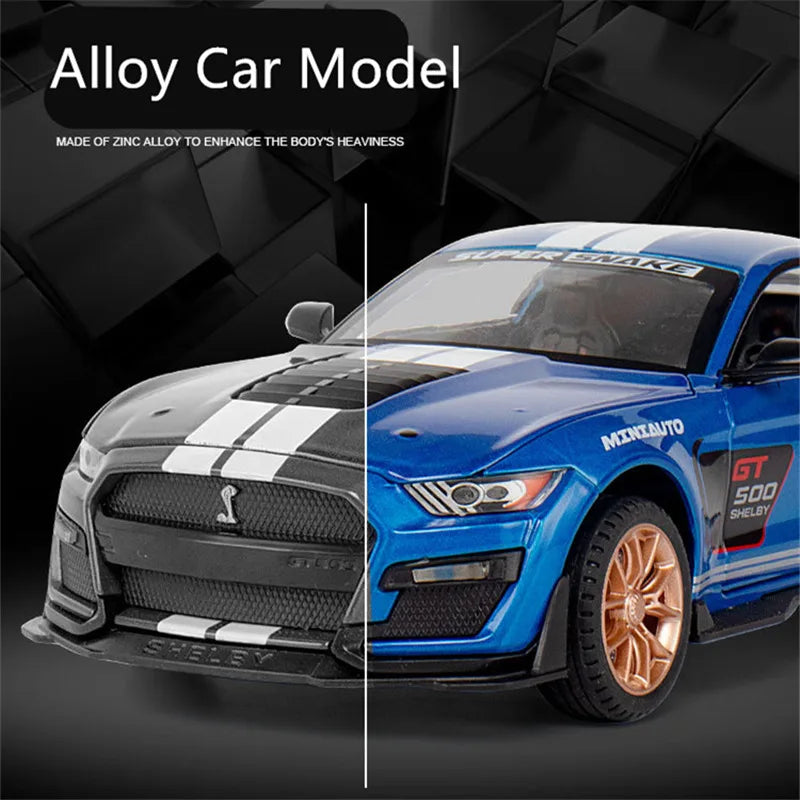 FORD MUSTANG SHELBY GT500 - Coche de aleación 1:24