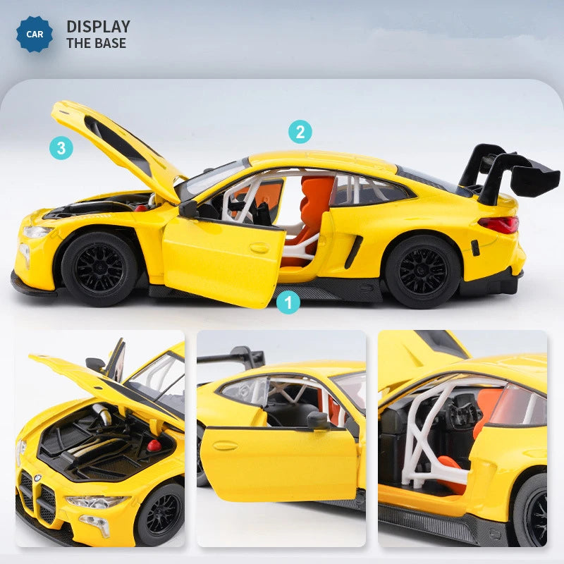 BMW M4 GT3 G82 - Coche de aleación 1:32