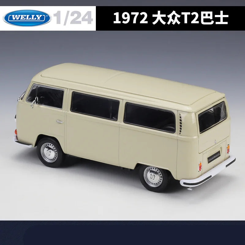 VOLSKWAGEN T2 - Coche de aleación 1:24