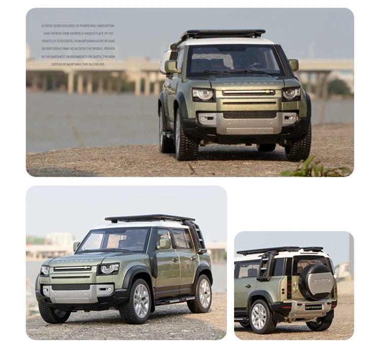 LAND ROVER DEFENDER 110 - COCHE DE ALEACIÓN 1:18