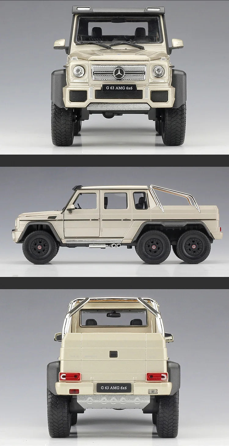 MERCEDES BENZ G63 AMG 6X6 - Coche de aleación 1:24