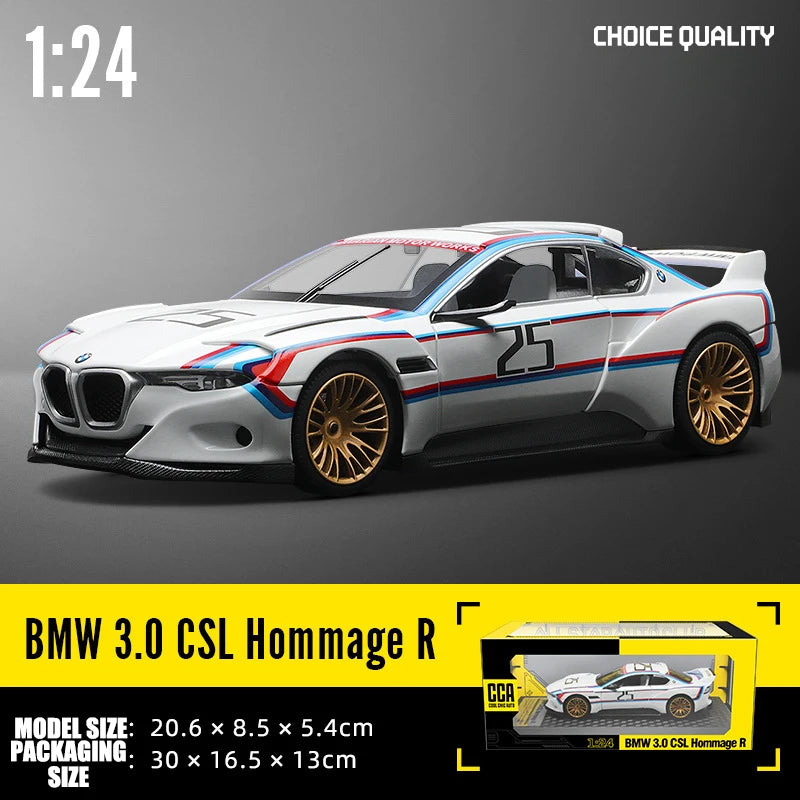 BMW 3.0 CSL HOMMAGE R - Coche de aleación 1:24