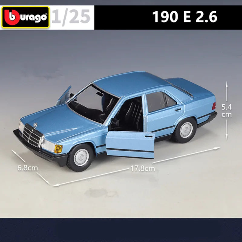 MERCEDES BENZ 190E - Coche de aleación 1:24
