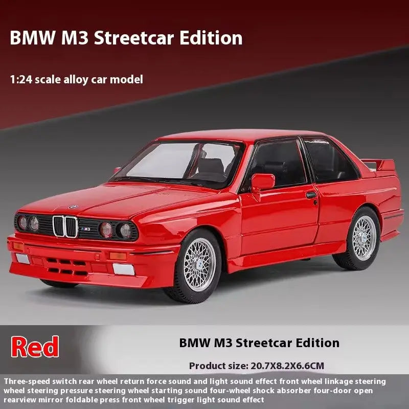 BMW M3 E30 - Coche de aleación 1:24