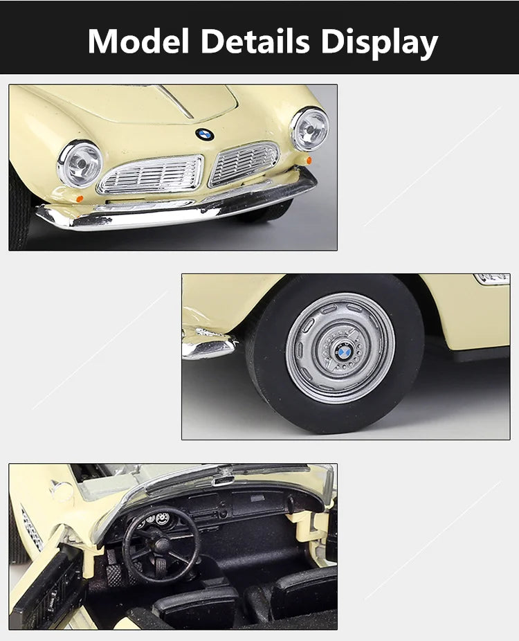 BMW 507 CABRIO - Coche de aleación 1:24