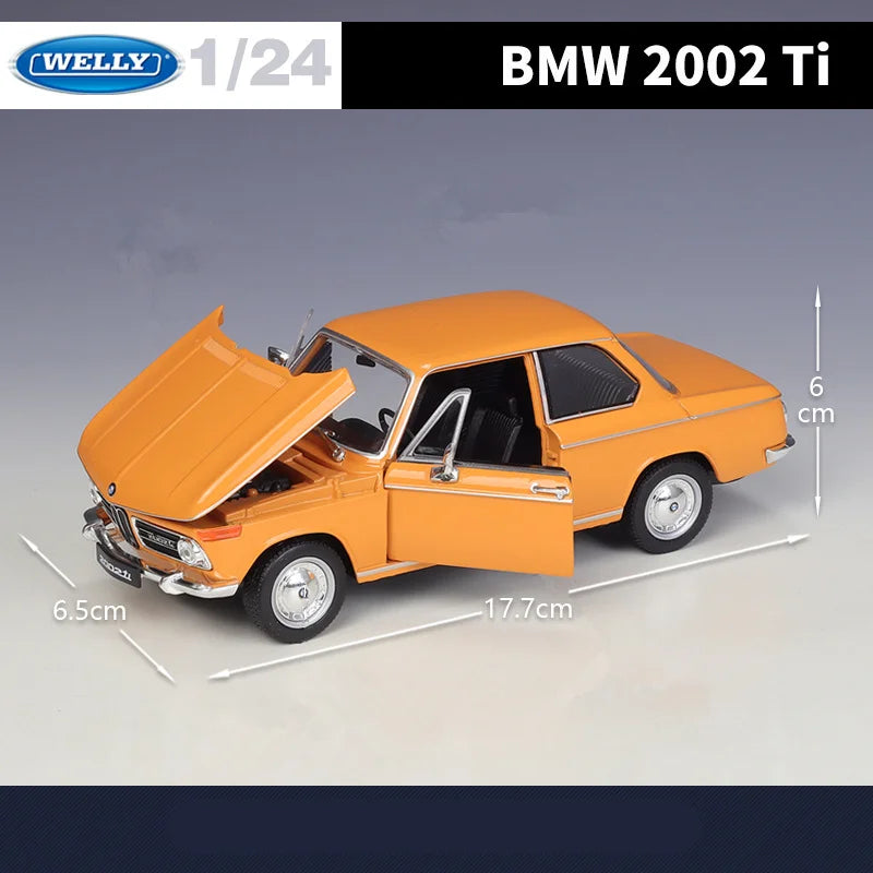 BMW 2002 TI - Coche de aleación 1:24