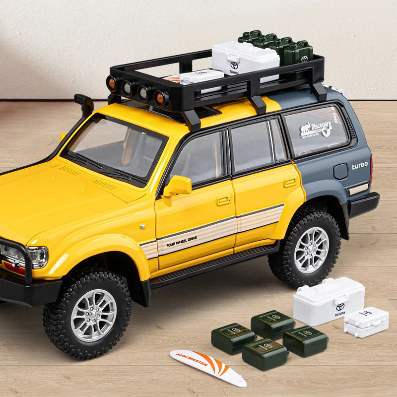 TOYOTA LAND CRUISER LC80 - COCHE DE ALEACIÓN 1:24