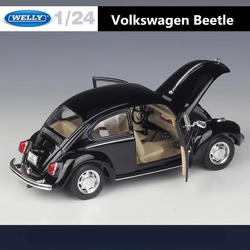 VOLKSWAGEN BEETLE - Coche de aleación 1:24