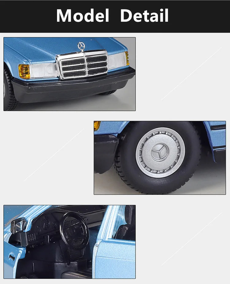 MERCEDES BENZ 190E - Coche de aleación 1:24