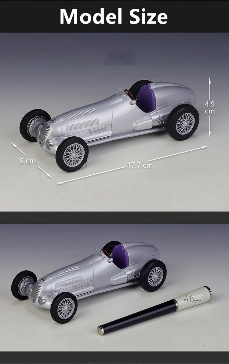 MERCEDES BENZ W125 - Coche de aleación 1:24