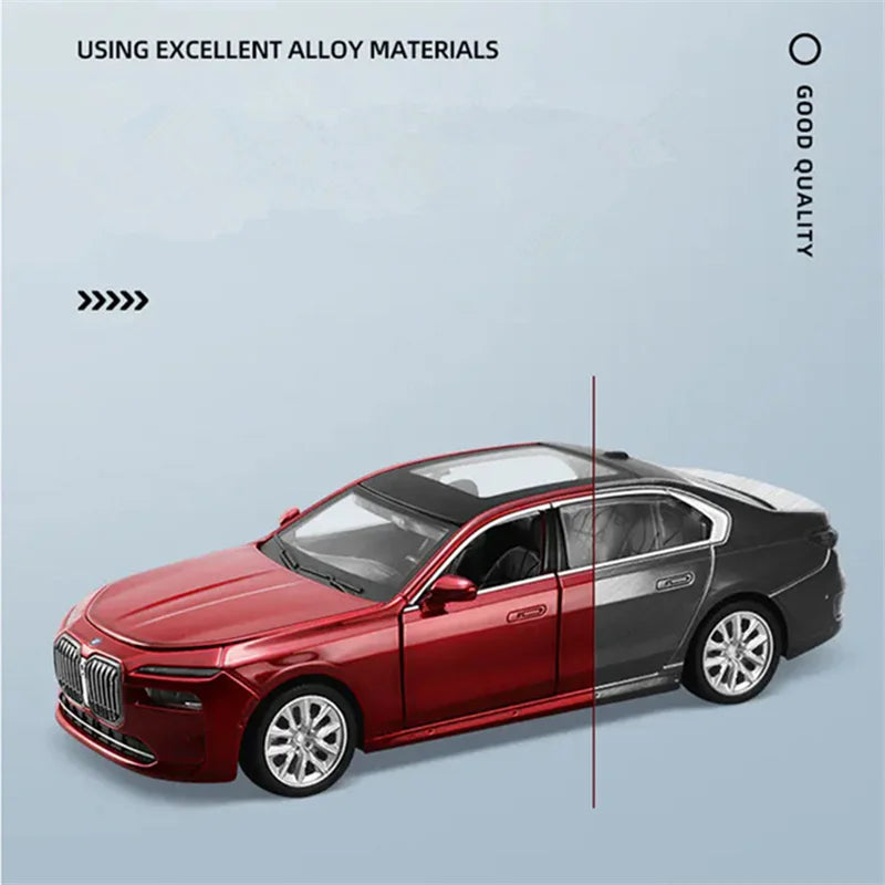 BMW i7 - Coche de aleación 1:32