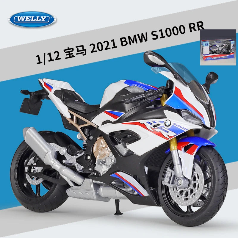 BMW S1000RR - Moto de aleación 1:12