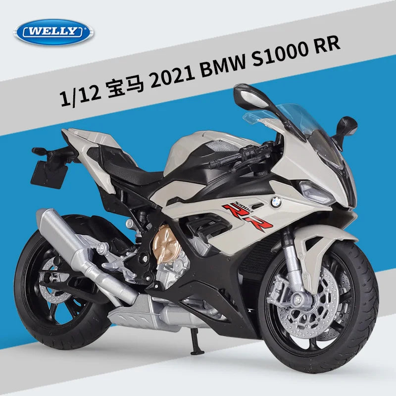 BMW S1000RR - Moto de aleación 1:12