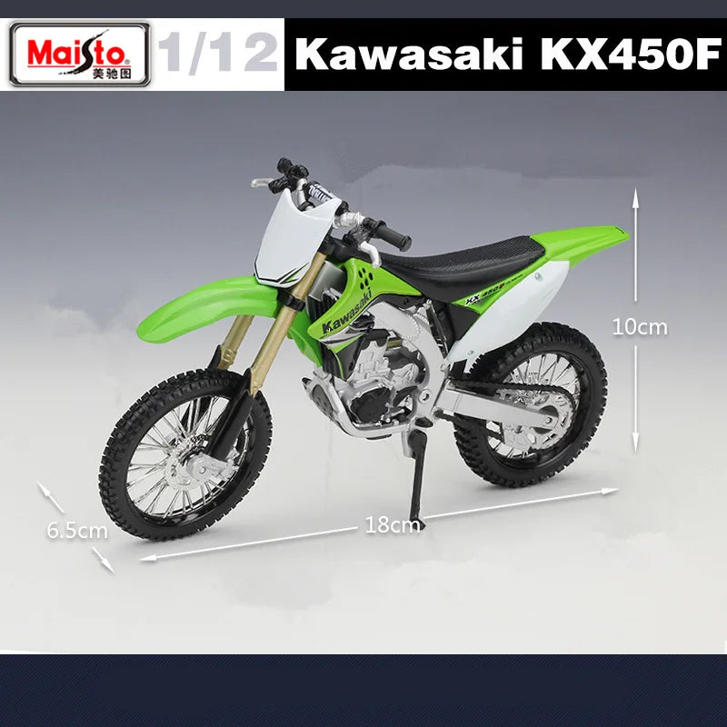 KAWASAKI KX450F - Moto de aleación 1:12
