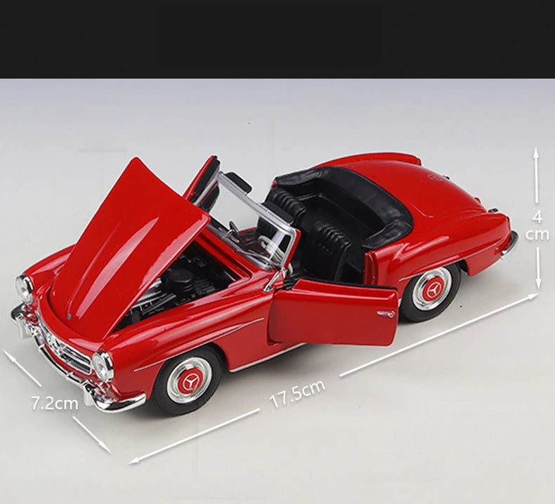 MERCEDES BENZ 190SL - Coche de aleación 1:24