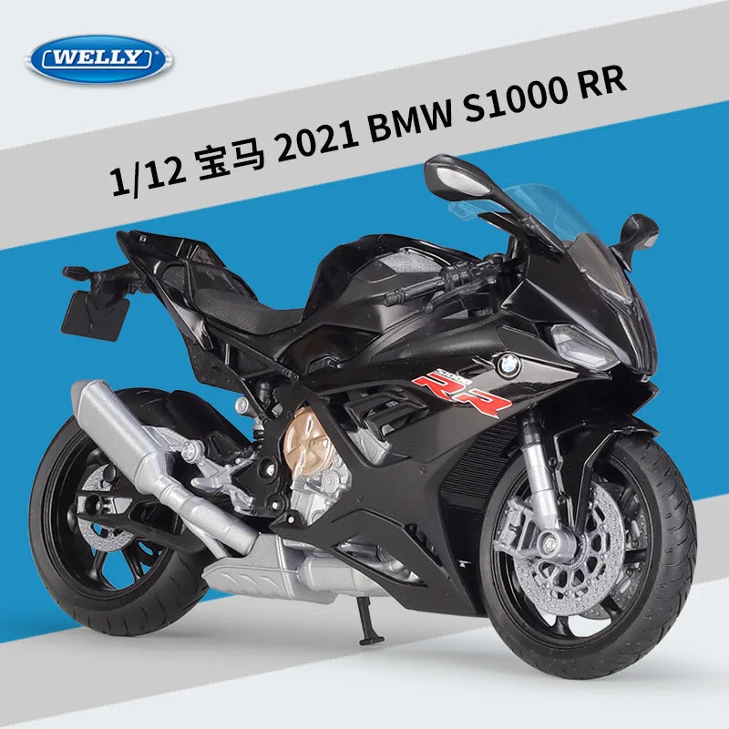 BMW S1000RR - Moto de aleación 1:12