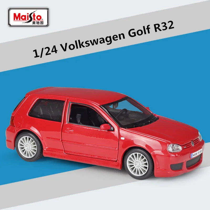 VOLKSWAGEN GOLF GTI R32 - Coche de aleación 1:24