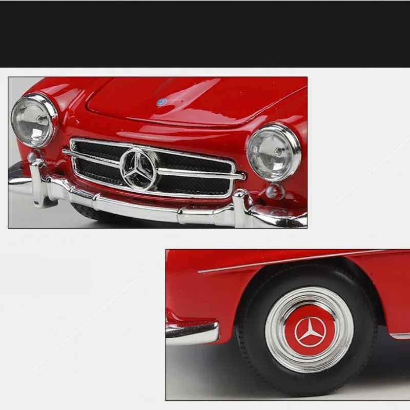 MERCEDES BENZ 190SL - Coche de aleación 1:24