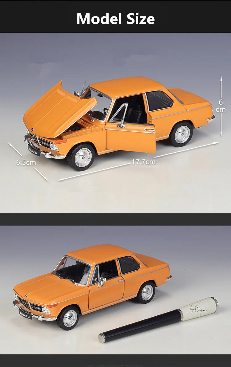 BMW 2002 TI - Coche de aleación 1:24