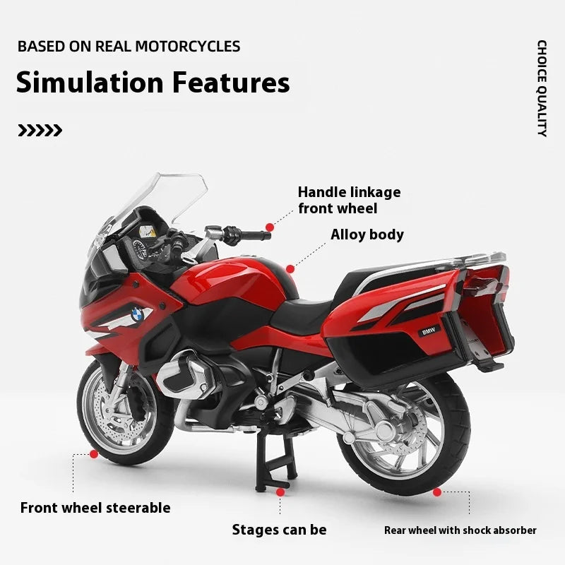 BMW R1250RT - Moto de aleación 1:12