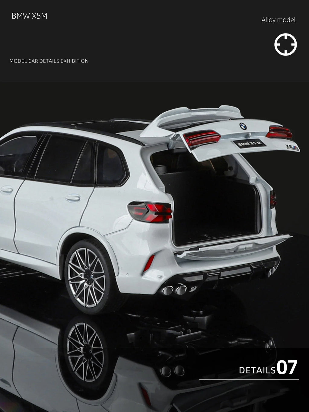 BMW X5M F95 - Coche de aleación 1:18