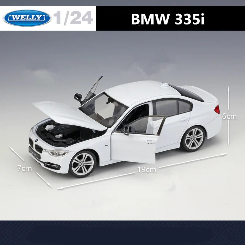BMW SERIE 3 335i F30 - Coche de aleación 1:24