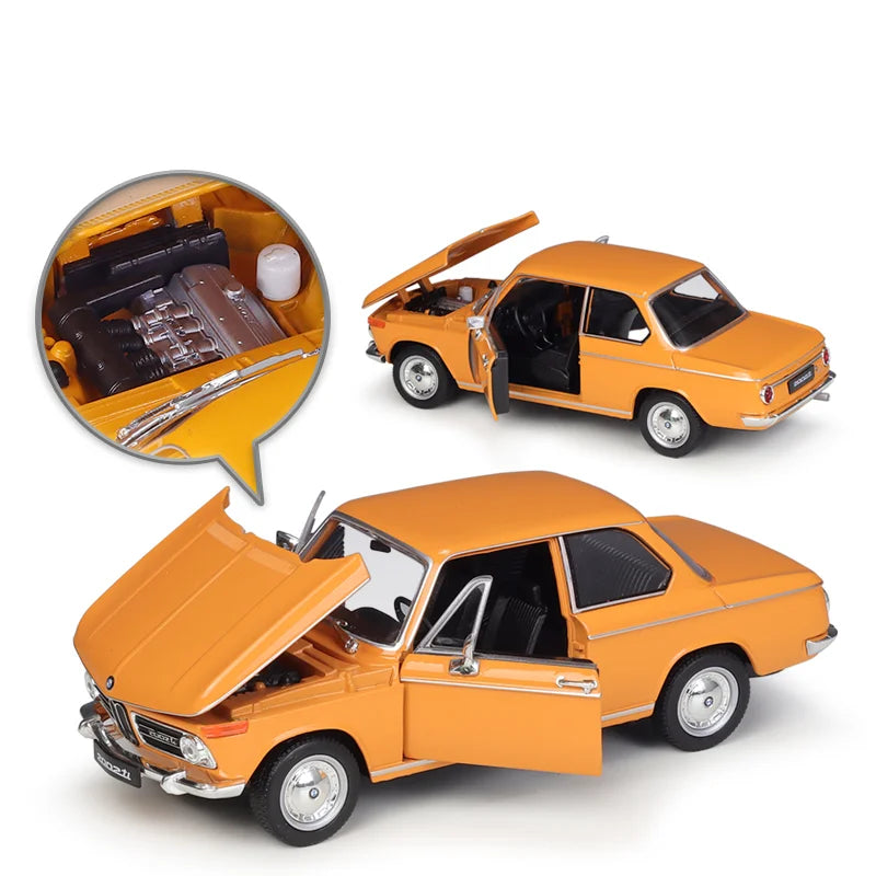 BMW 2002 TI - Coche de aleación 1:24