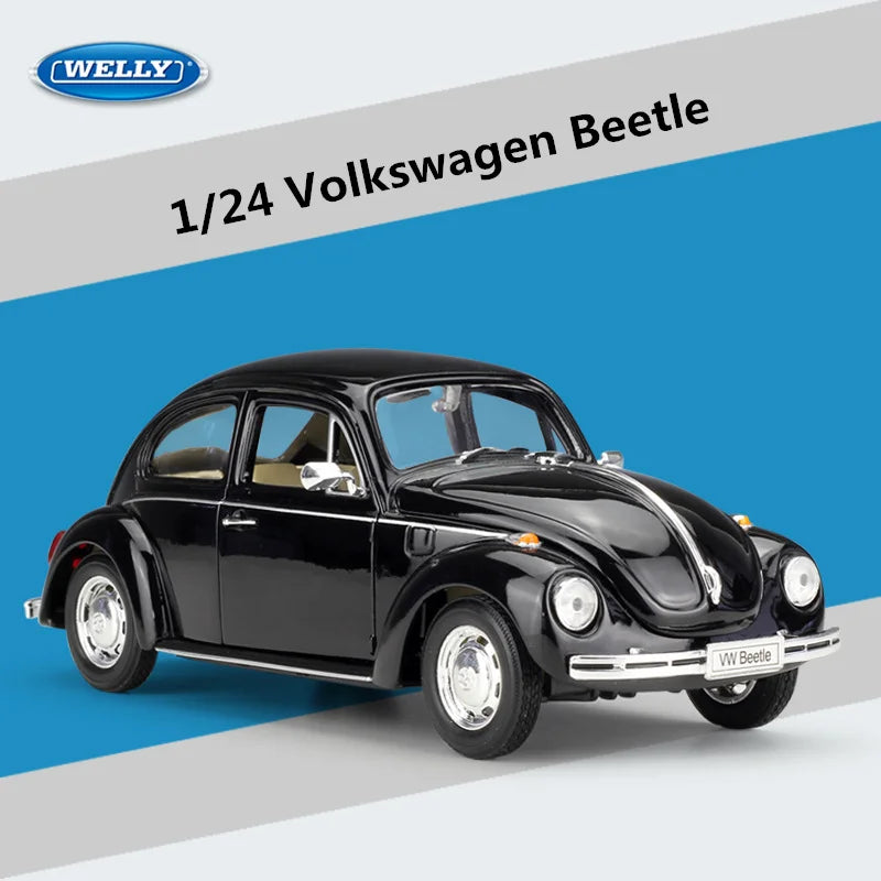 VOLKSWAGEN BEETLE - Coche de aleación 1:24