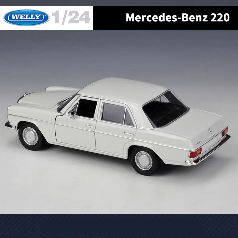 MERCEDES BENZ 220 - Coche de aleación 1:24