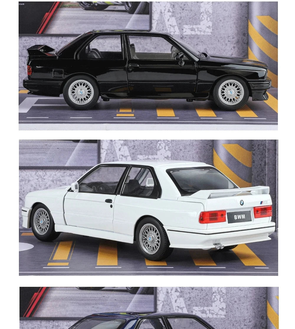 BMW M3 E30 - Coche de aleación 1:24