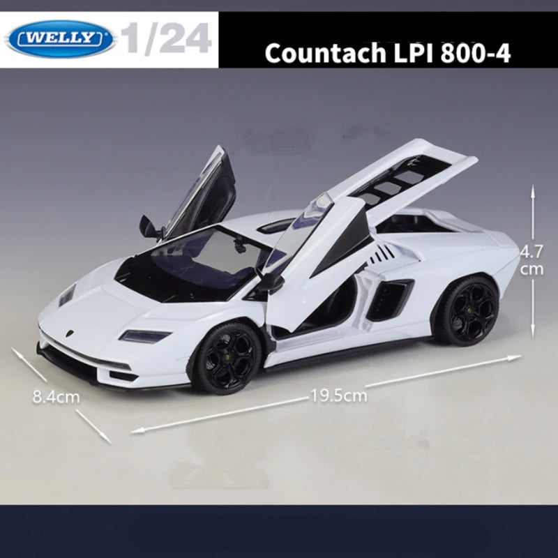 LAMBORGHINI COUNTAC LPI800 - Coche de aleación 1:24