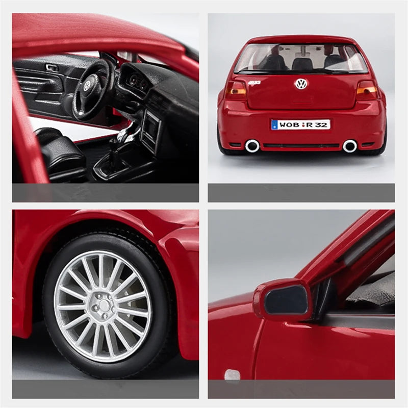 VOLKSWAGEN GOLF GTI R32 - Coche de aleación 1:24