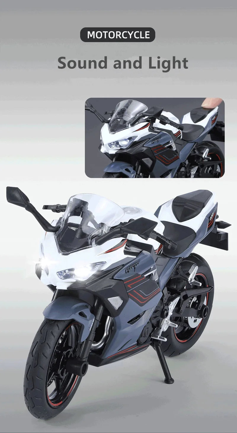 KAWASAKI NINJA 4000 - Moto de aleación 1:12