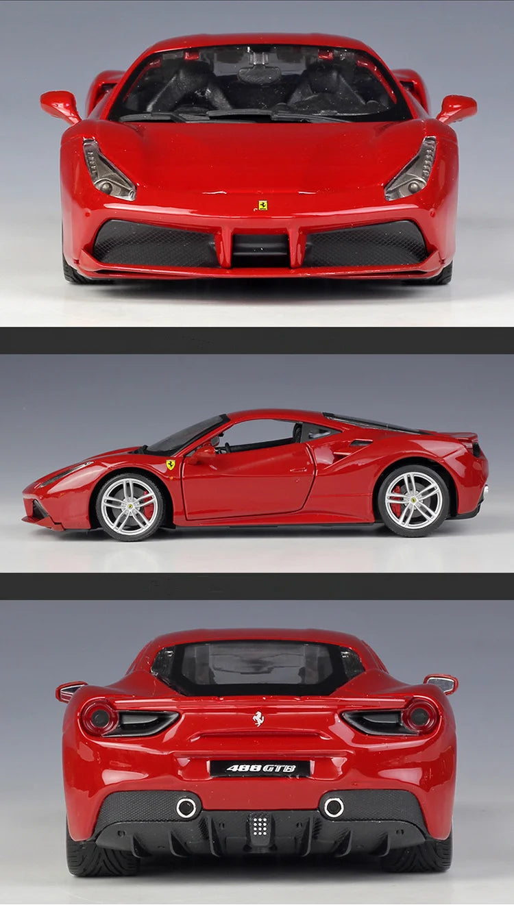 FERRARI 488 GTB - Coche de aleación 1:24