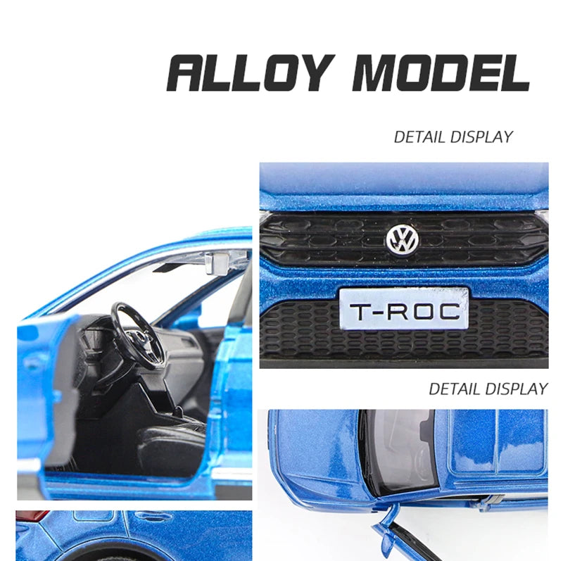 VOLKSWAGEN T-ROC - Coche de aleación 1:36