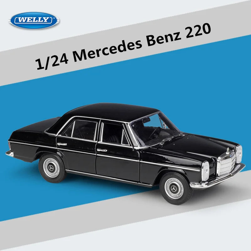 MERCEDES BENZ 220 - Coche de aleación 1:24