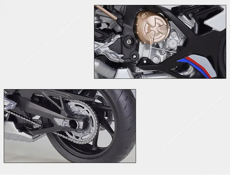 BMW S1000RR - Moto de aleación 1:12