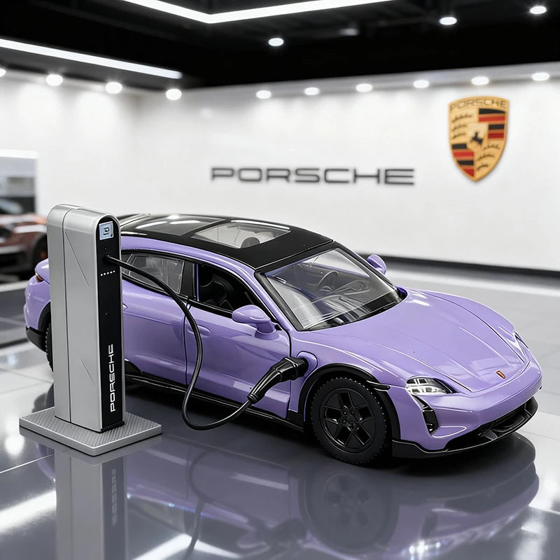 PORSCHE TAYCAN TURBO S - Coche de aleación 1:36