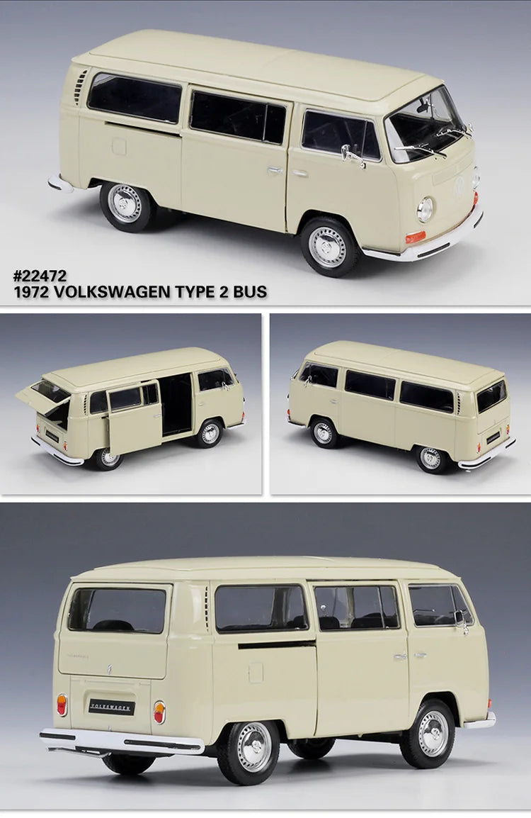 VOLSKWAGEN T2 - Coche de aleación 1:24