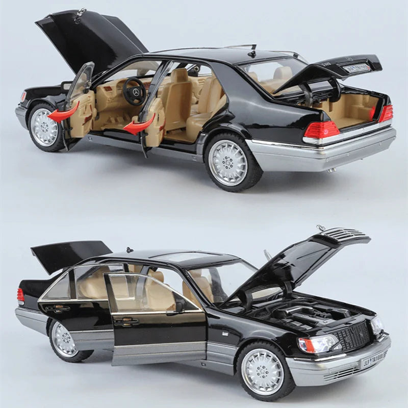 MERCEDES S320 W140 - COCHE DE ALEACIÓN 1:24