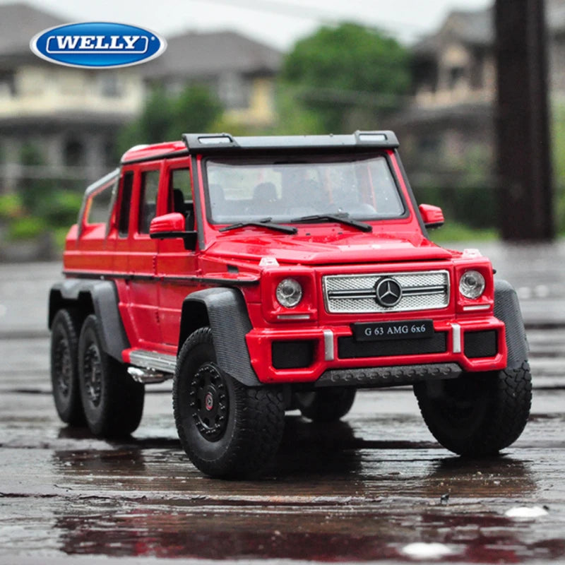 MERCEDES BENZ G63 AMG 6X6 - Coche de aleación 1:24